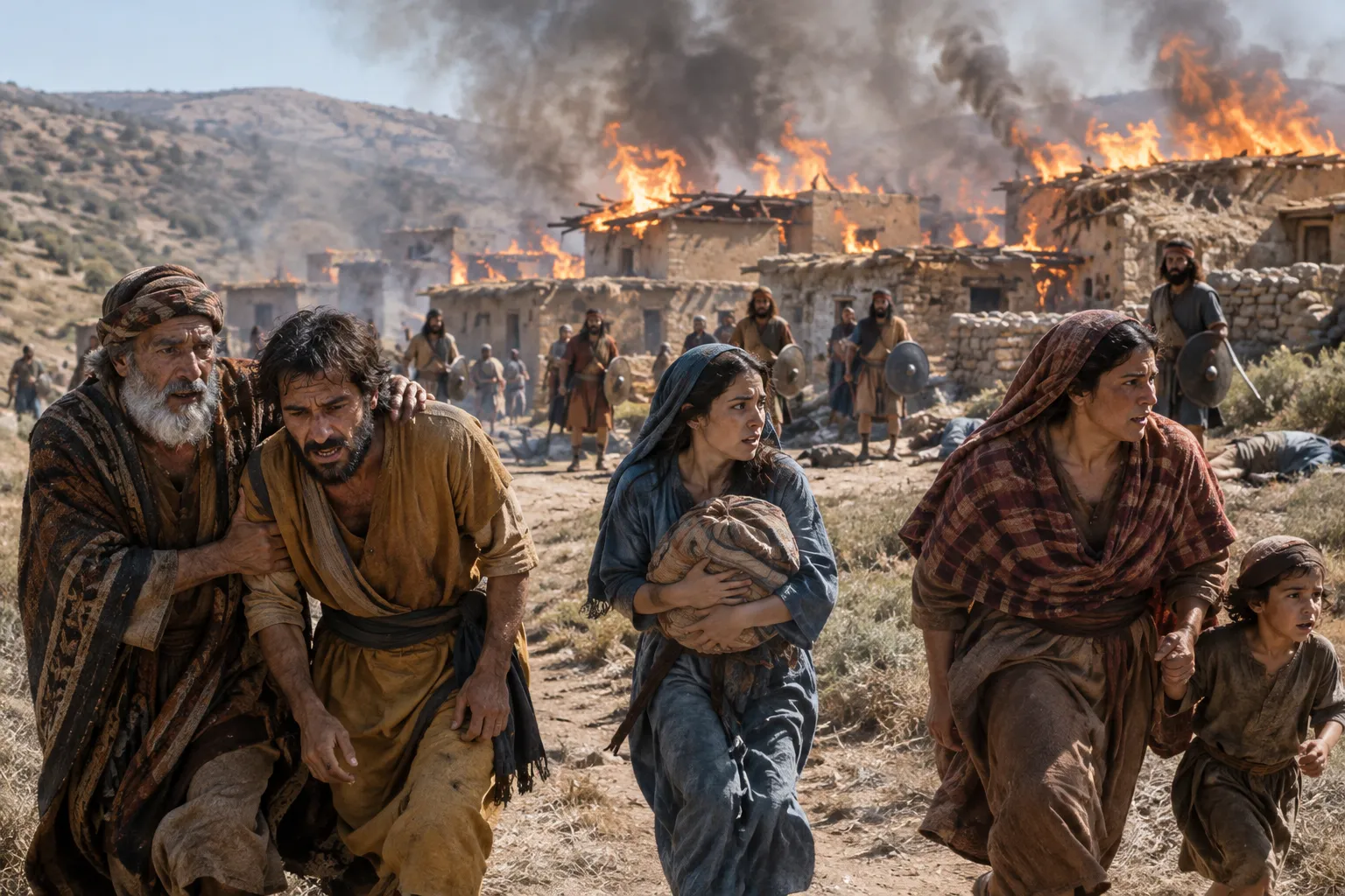 Laish burned (Judges 18:27–28)