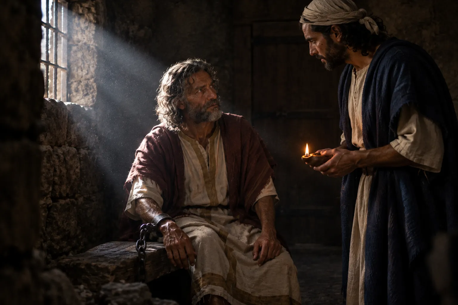 Only Luke remains with Paul (2 Timothy 4:11–13)