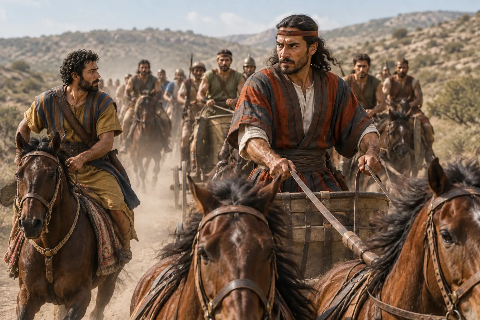 The Messenger Falls in Behind Jehu (2 Kings 9:17–20)