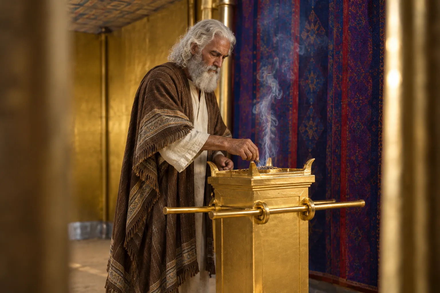 Incense Before the Veil (Exodus 40:26–27)