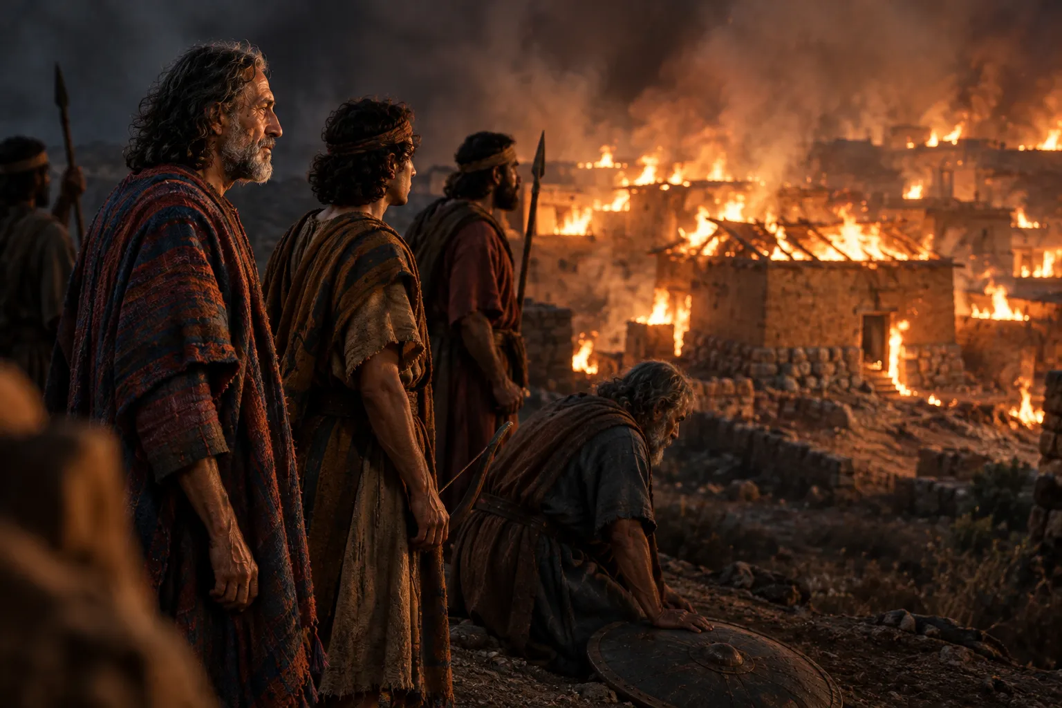 Hazor Burns (Joshua 11:10–11)
