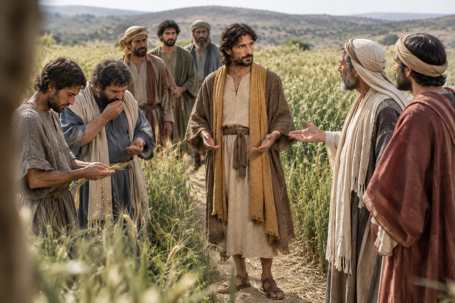 Grain in Their Hands (Luke 6:1–5)