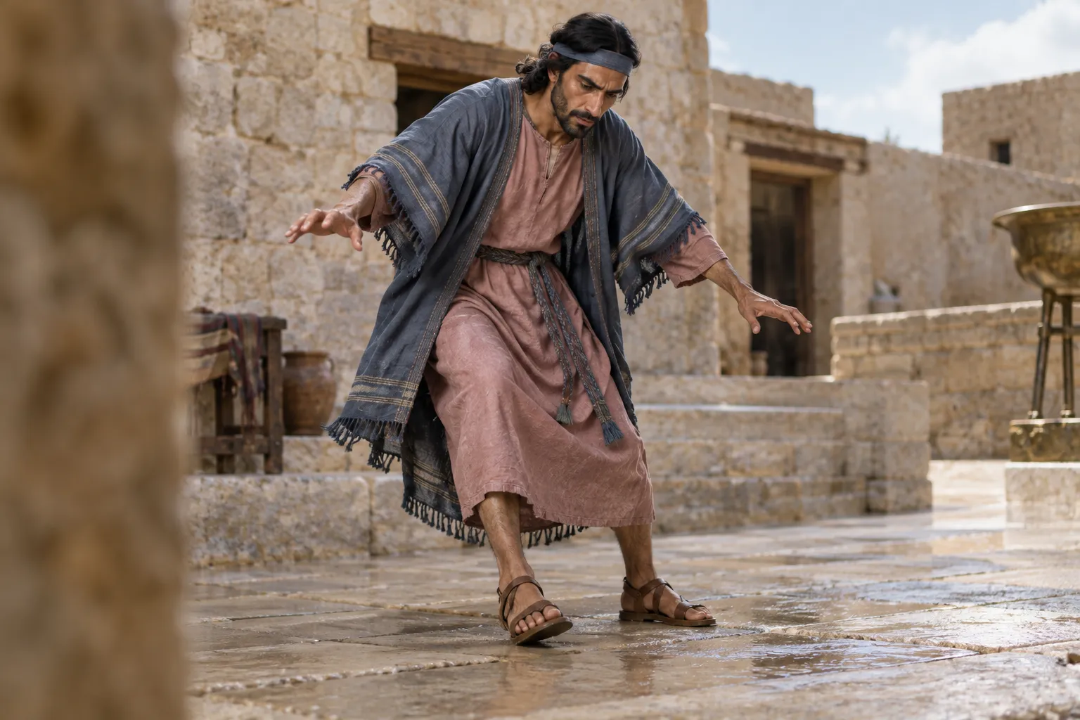 My feet had almost slipped (Psalms 73:2)