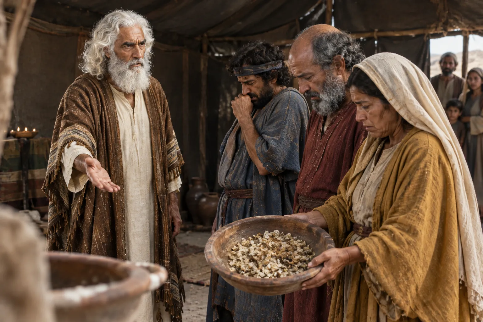 Manna Spoiled Overnight (Exodus 16:19–20)