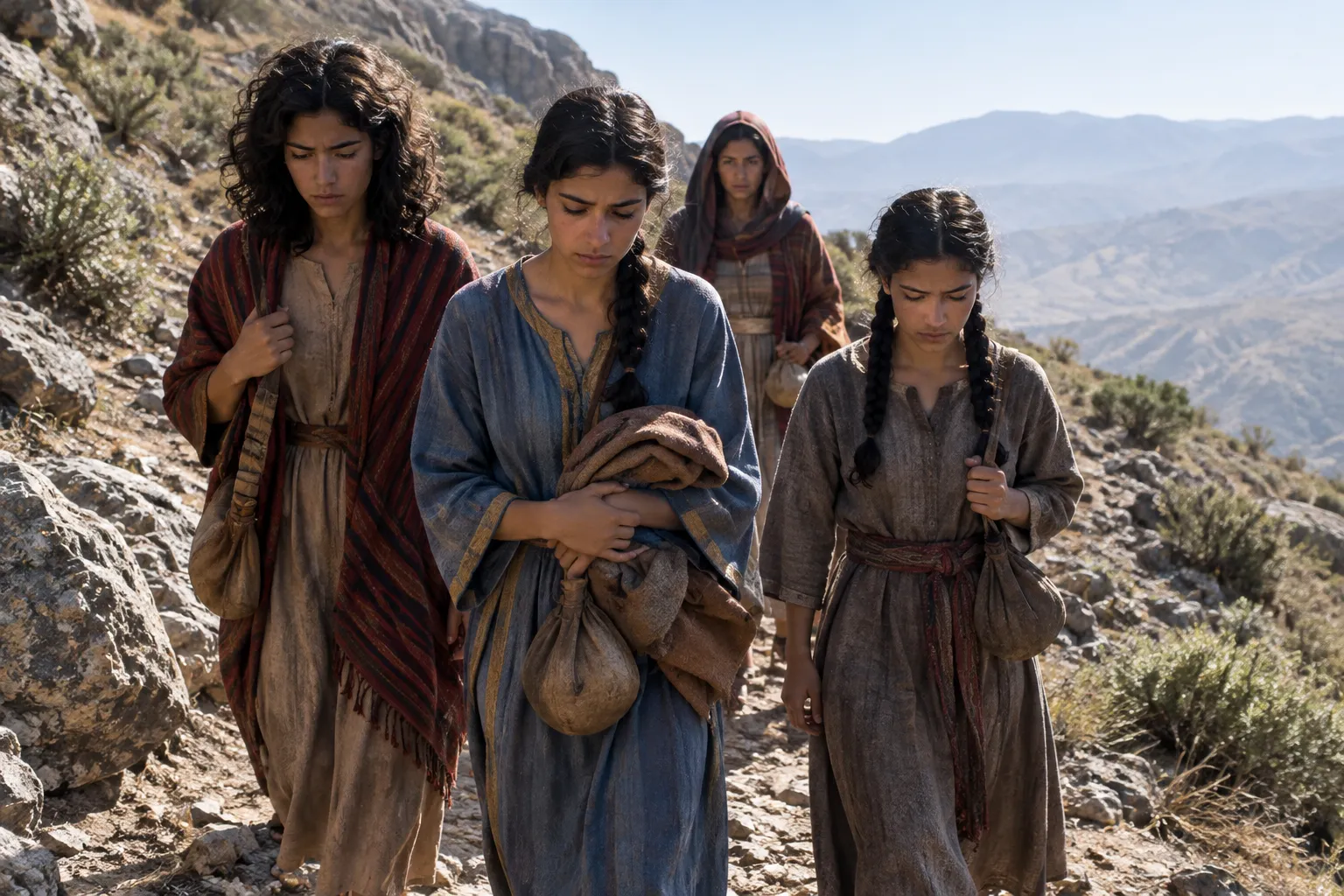 She departs to mourn (Judges 11:37–38)