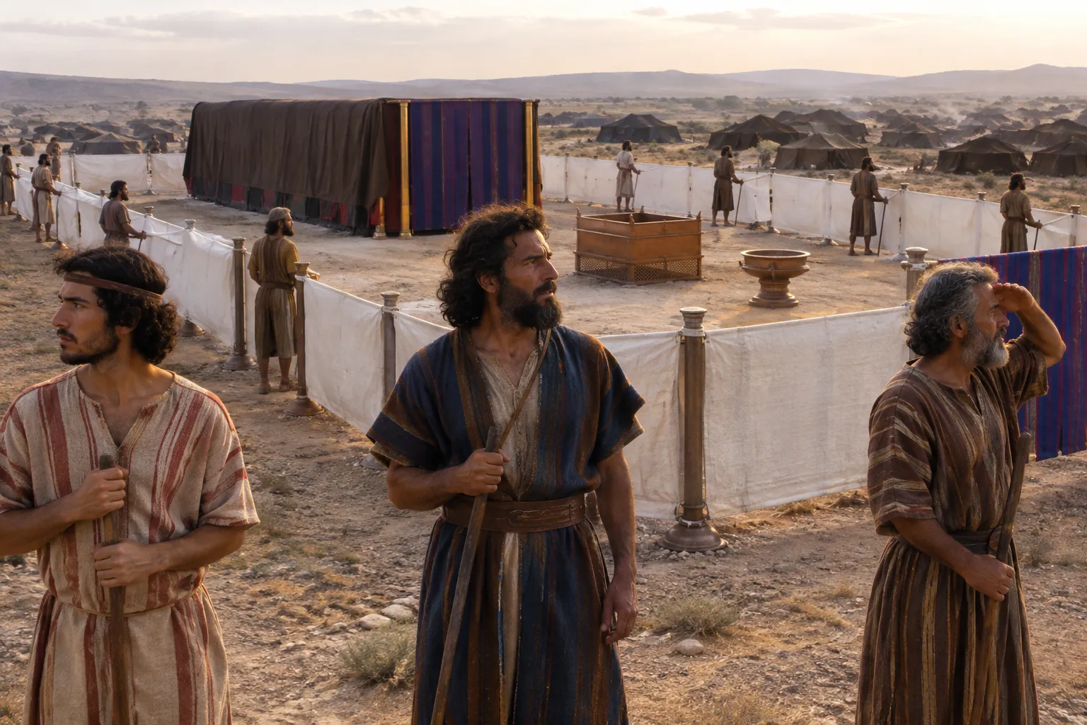 Levites Watch Around the Tabernacle (Numbers 1:50–53)