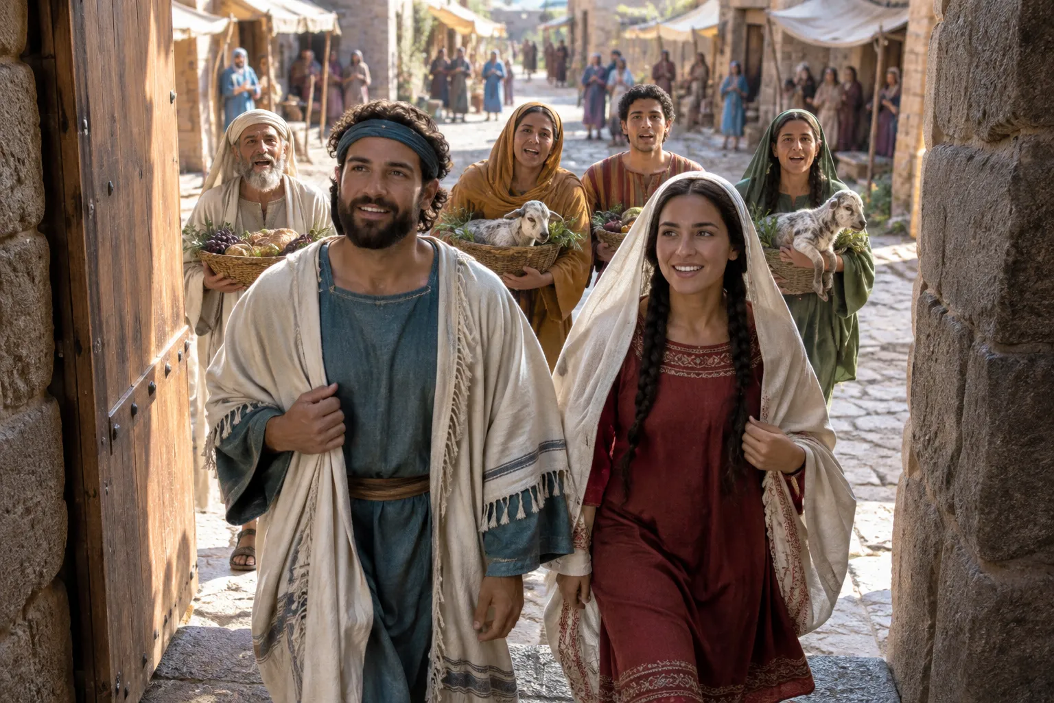 Joy and thanksgiving return (Jeremiah 33:10–11)