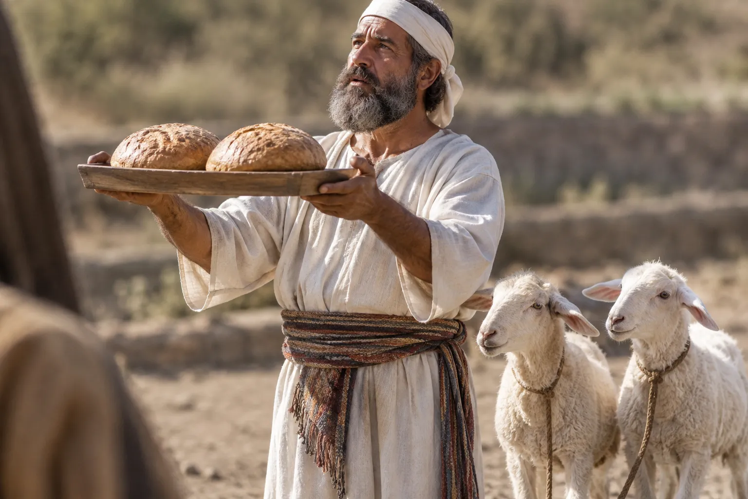 Bread and Lambs as a Wave Offering (Leviticus 23:15–21)