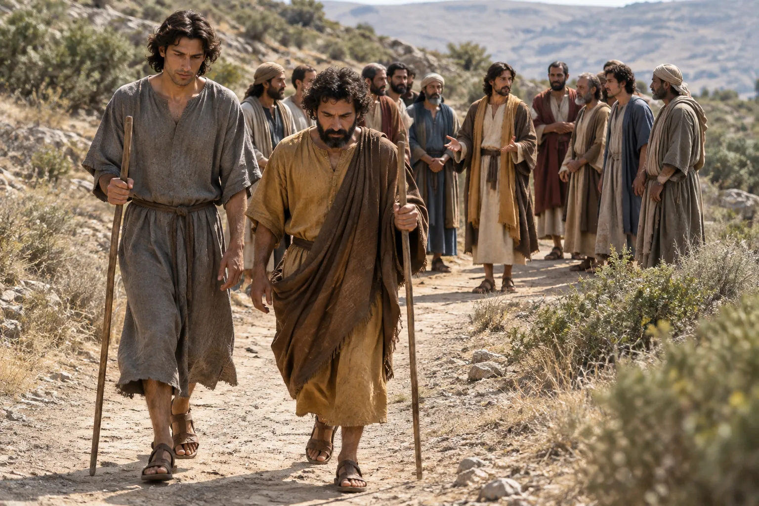 Sent Out Two by Two (Mark 6:7–9)