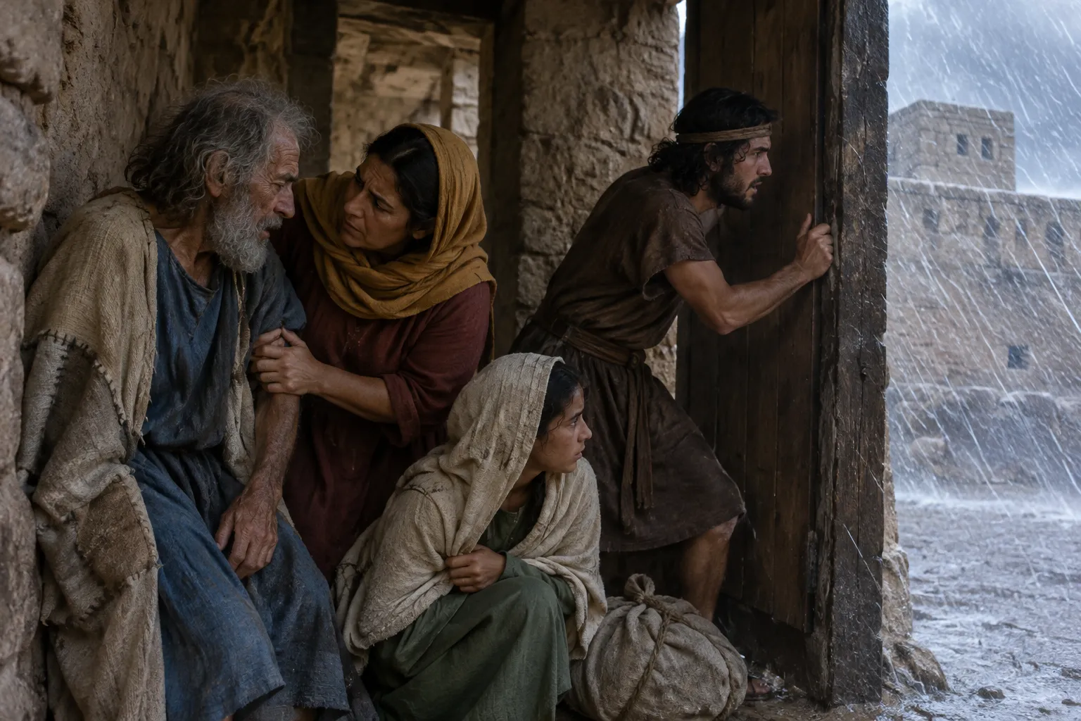 A refuge from the storm (Isaiah 25:4–5)