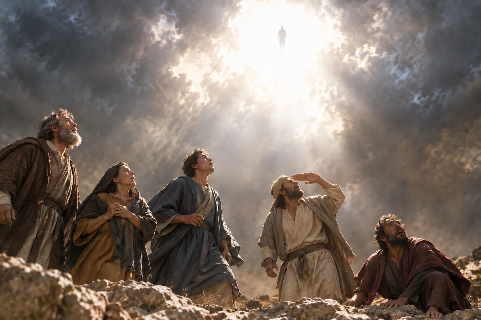 The Son of Man coming in a cloud (Luke 21:25–28)