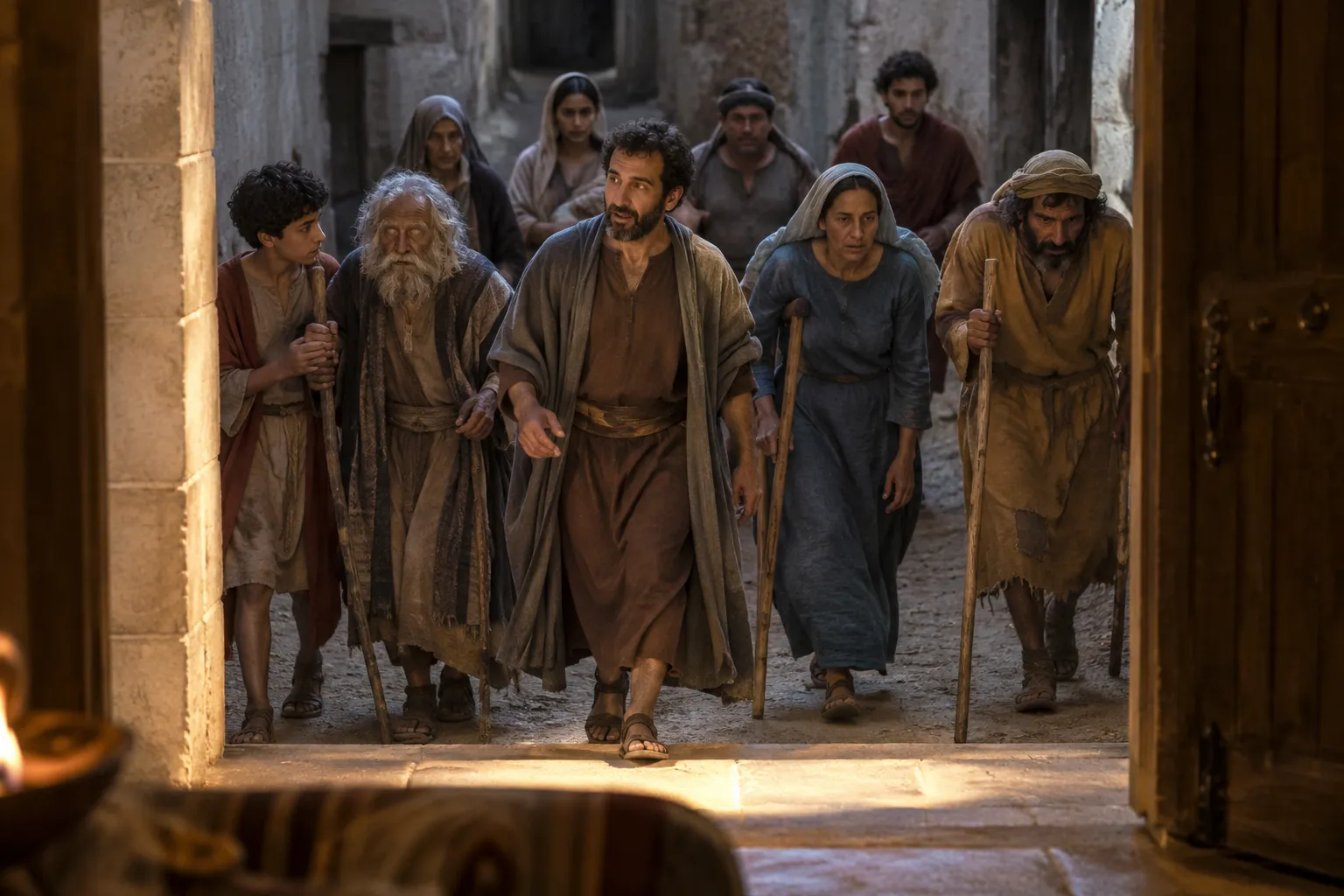 The Servant Brings in the Poor (Luke 14:21–22)