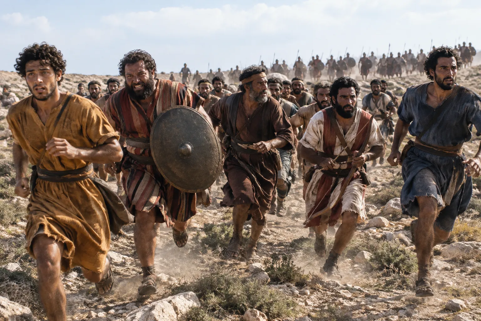Israel Flees Before Judah (2 Chronicles 13:16)