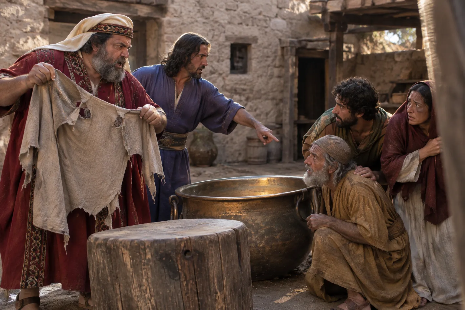The rulers who devour the people (Micah 3:1–3)