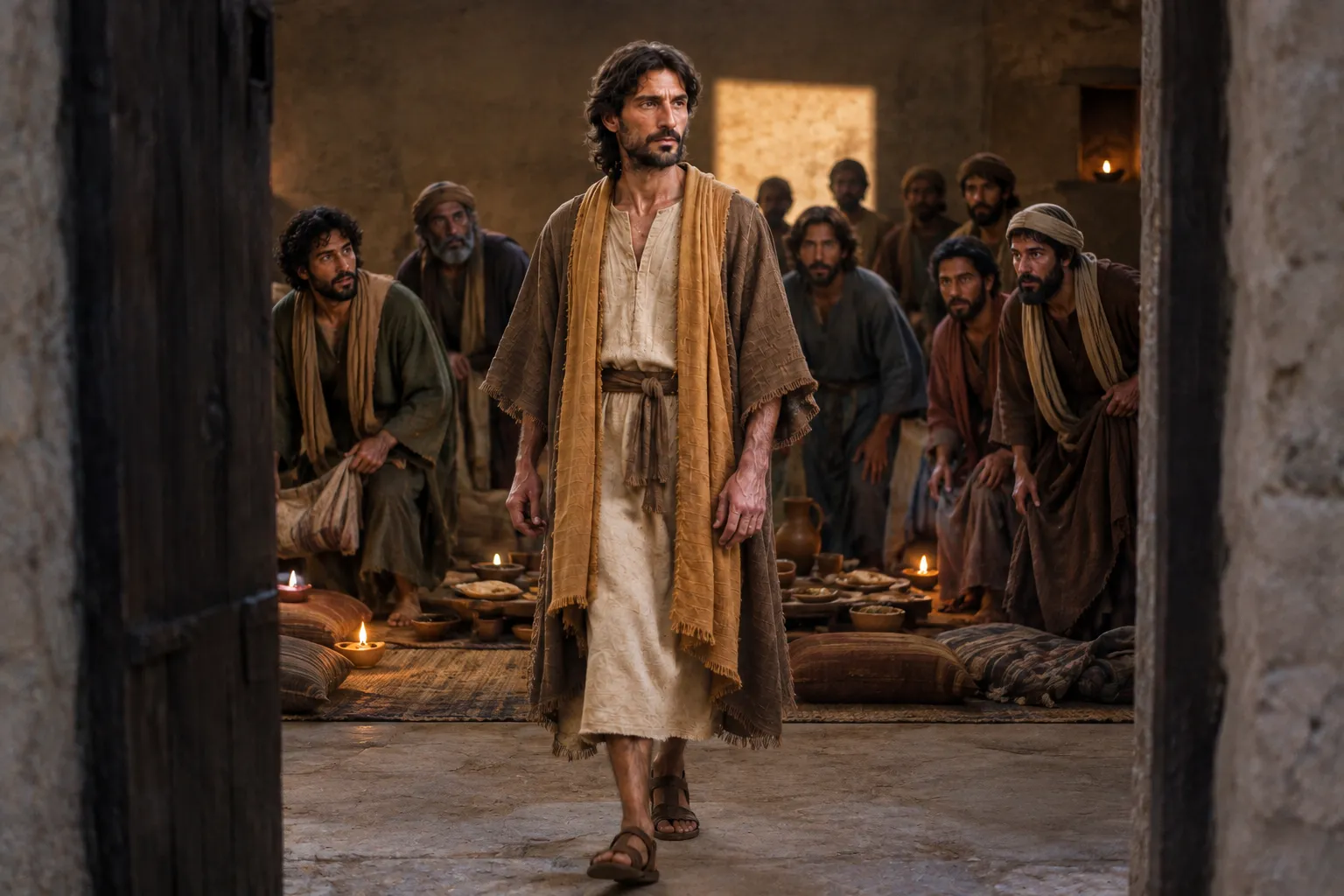 “Get up! Let us go on from here” (John 14:25–31)