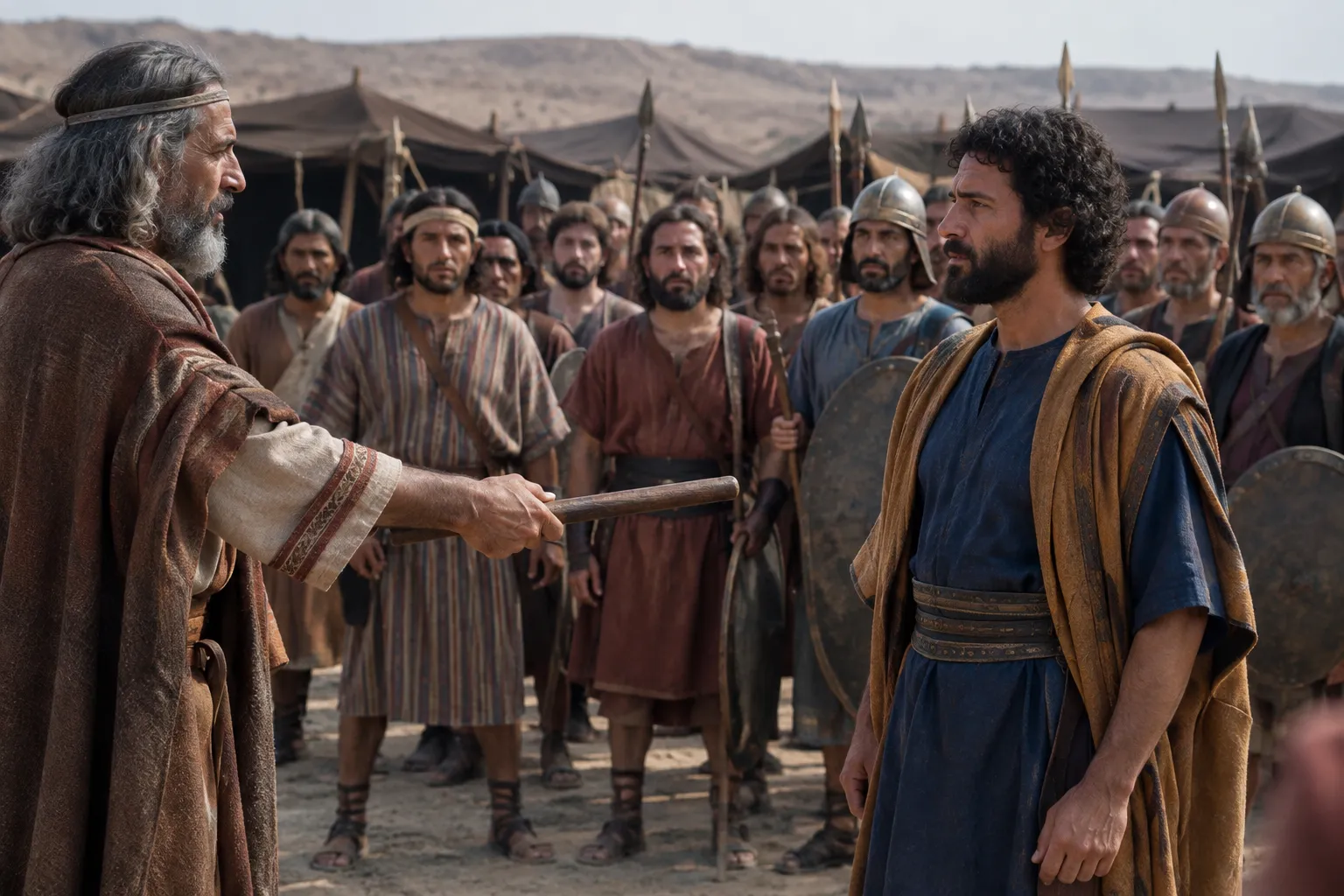 Commanders are appointed (Deuteronomy 20:5–9)