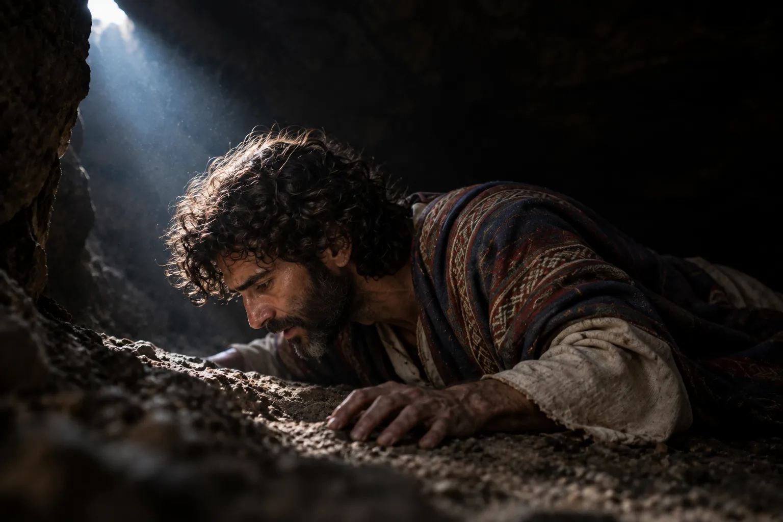 Crushed into darkness (Psalms 143:3–4)