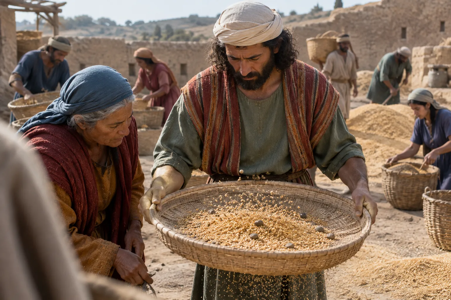 Israel sifted among the nations (Amos 9:8–10)