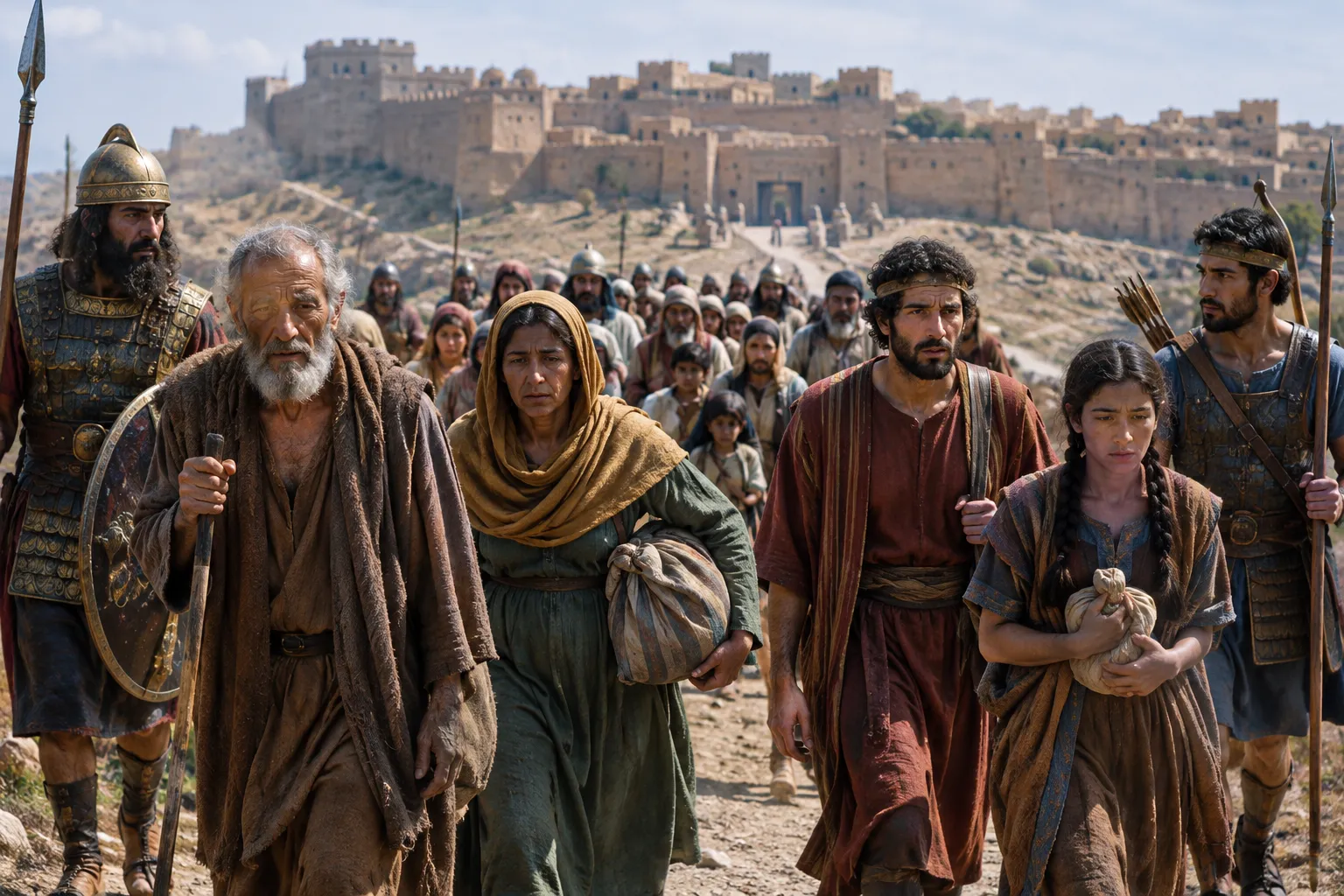 Israel carried into exile (2 Kings 17:6)