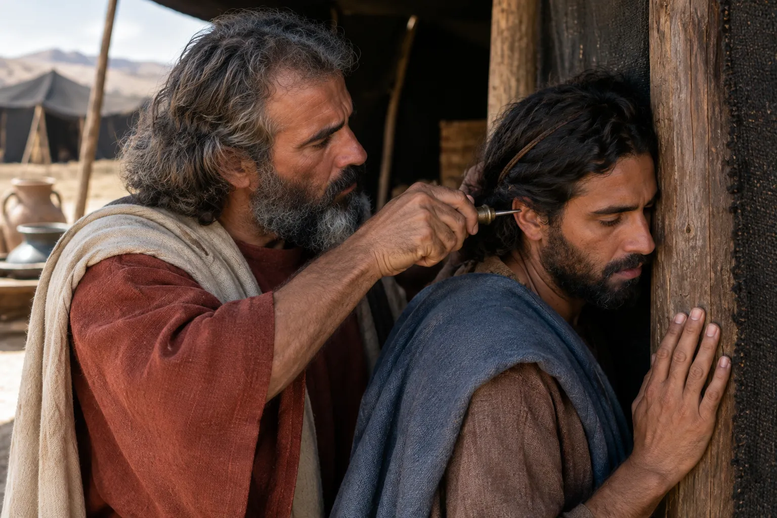 The Servant Chooses to Remain (Deuteronomy 15:16–18)