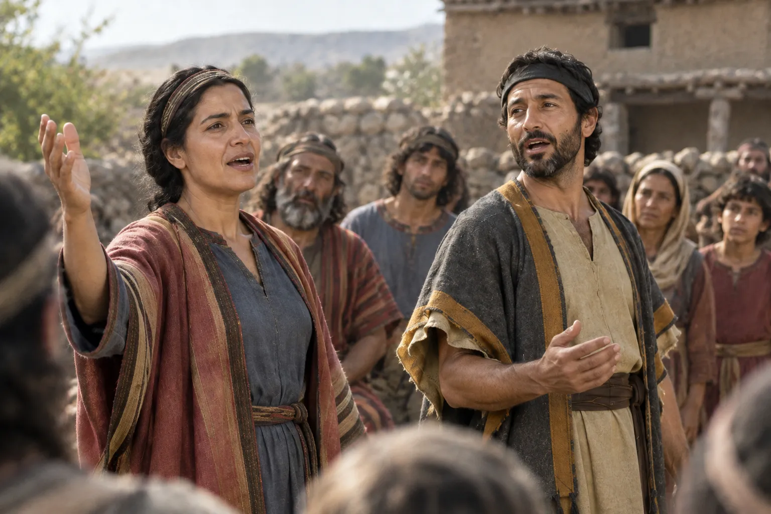 Deborah and Barak Sing (Judges 5:1–3)