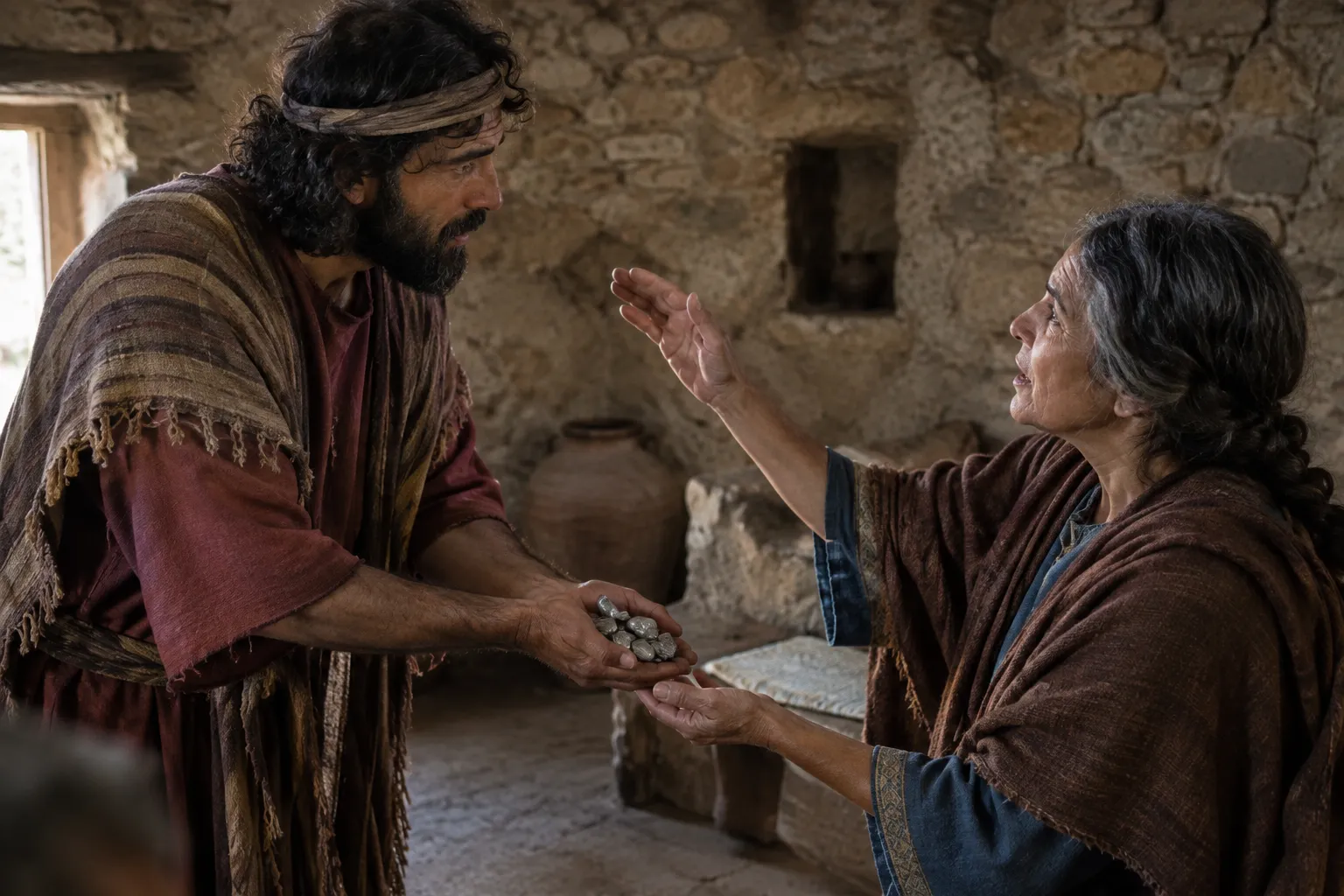 Micah Returns the Silver (Judges 17:1–3)
