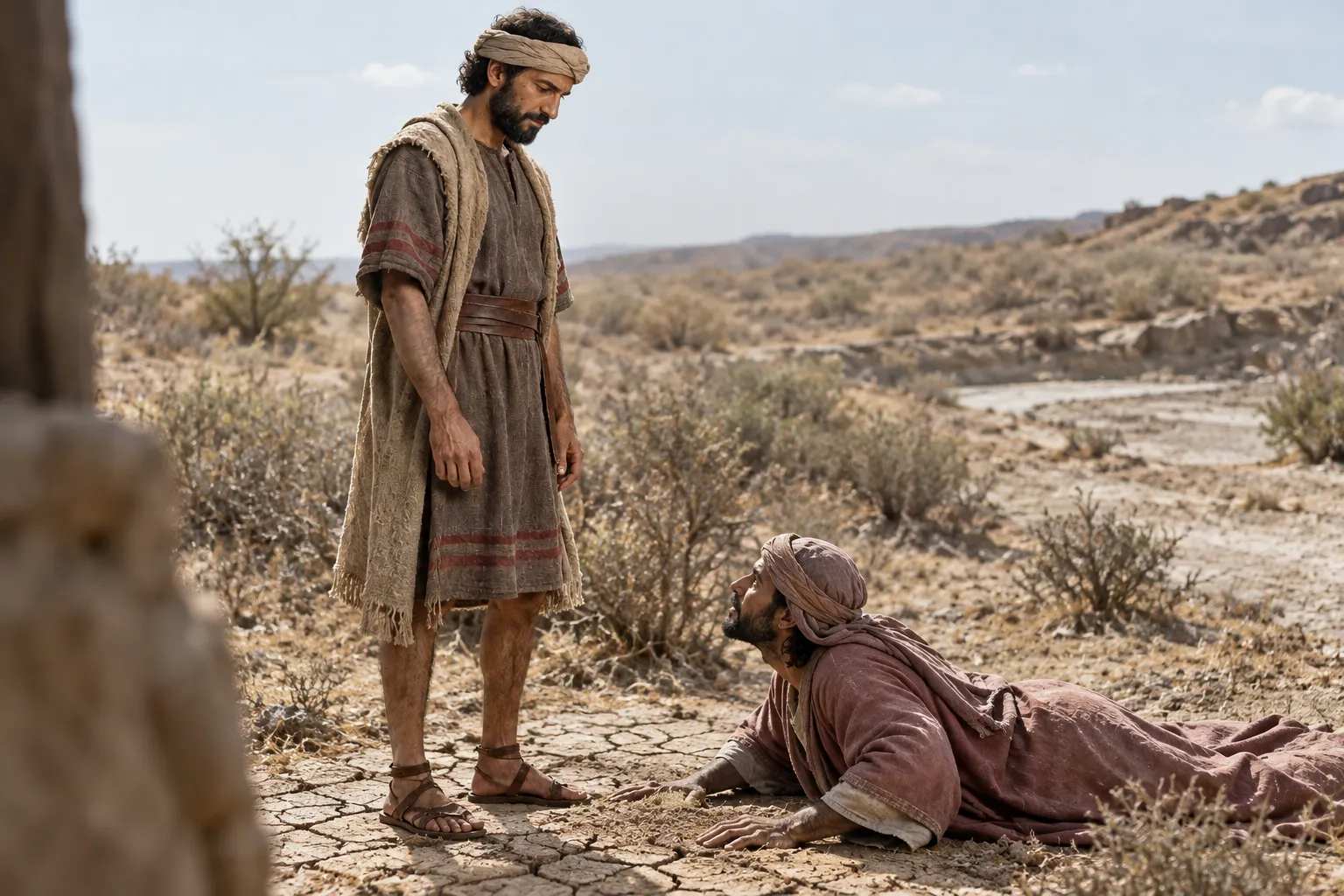 Obadiah Recognizes Elijah (1 Kings 18:7–8)