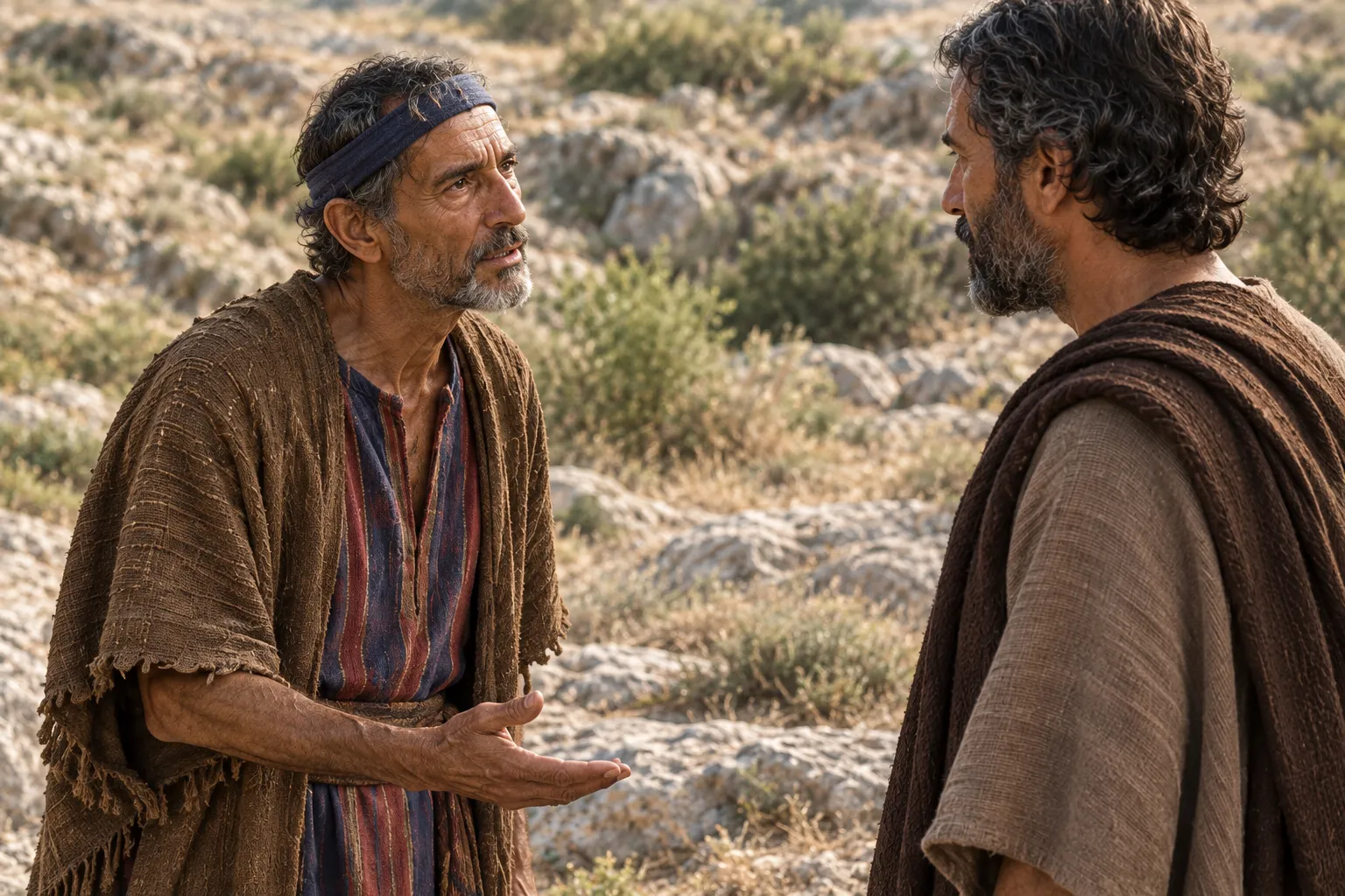 Abraham intercedes for the righteous (Genesis 18:22–32)
