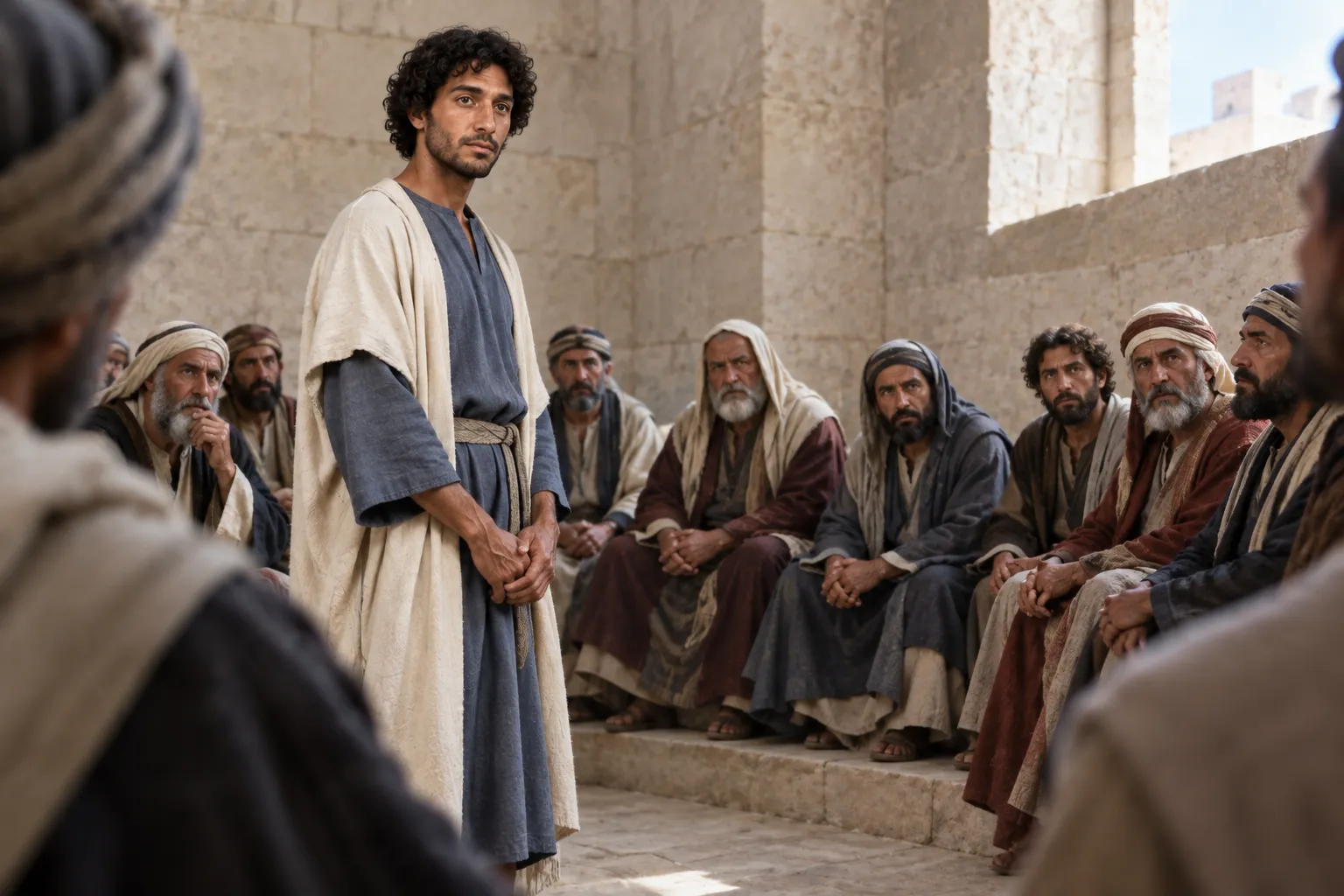 Stephen’s face before the Sanhedrin (Acts 6:15)