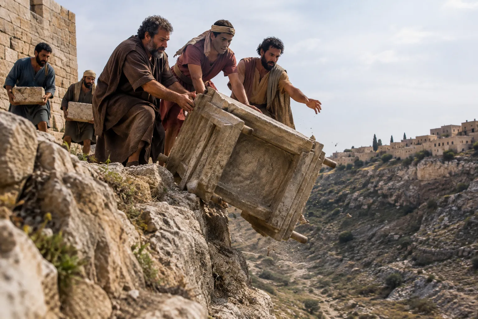 Altars Cast into the Kidron Valley (2 Chronicles 30:14)