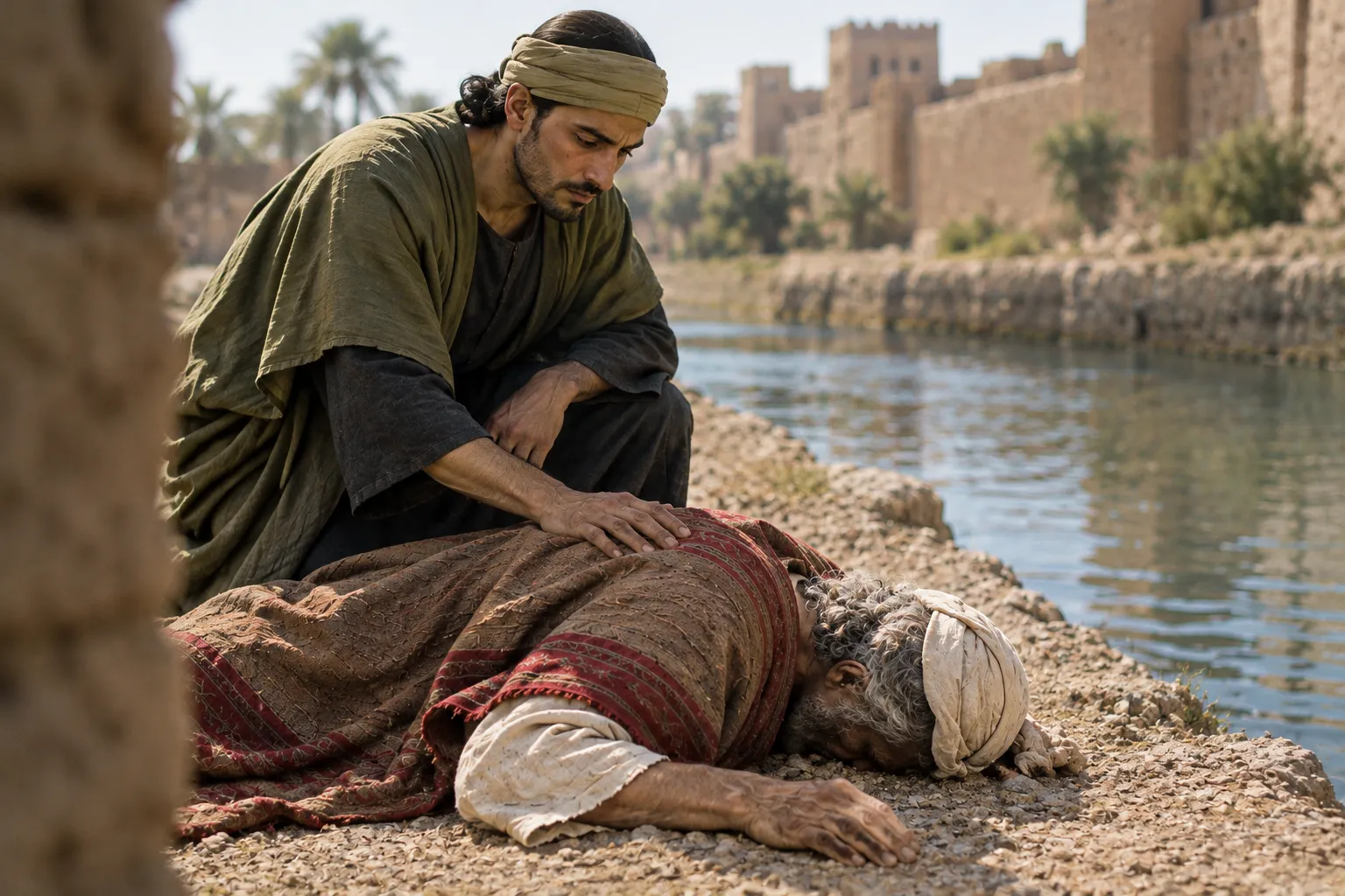 Gabriel Touches Daniel (Daniel 8:15–18)