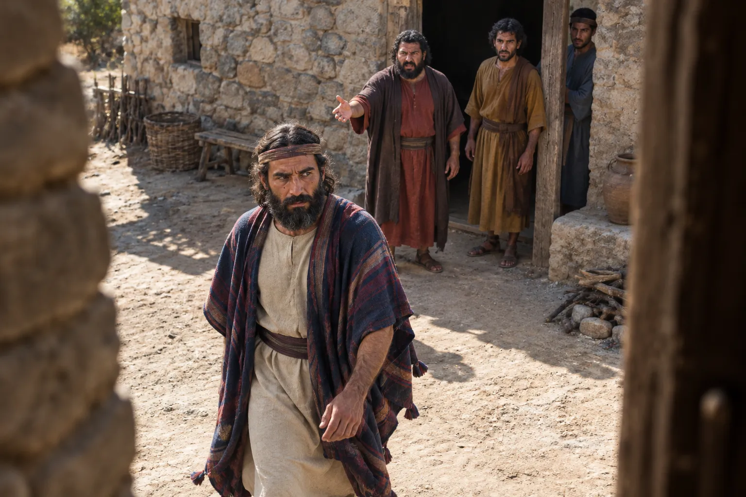 Driven from the household (Judges 11:2–3)