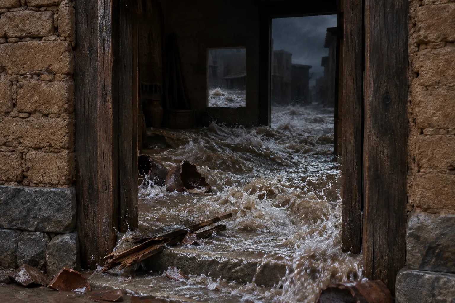 The Overwhelming Flood against Nineveh (Nahum 1:8)