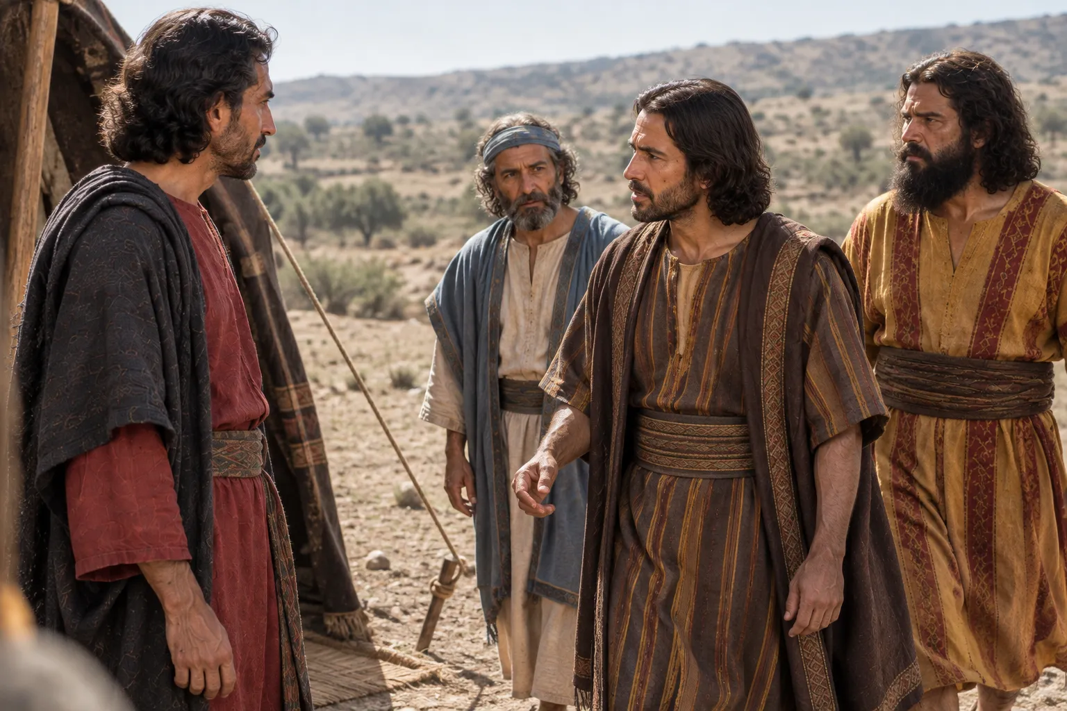 Abimelech’s delegation reaches Isaac (Genesis 26:26–27)