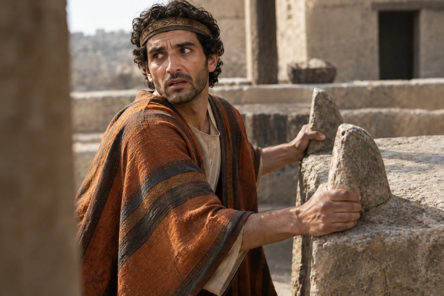 Adonijah Clings to the Altar (1 Kings 1:49–51)