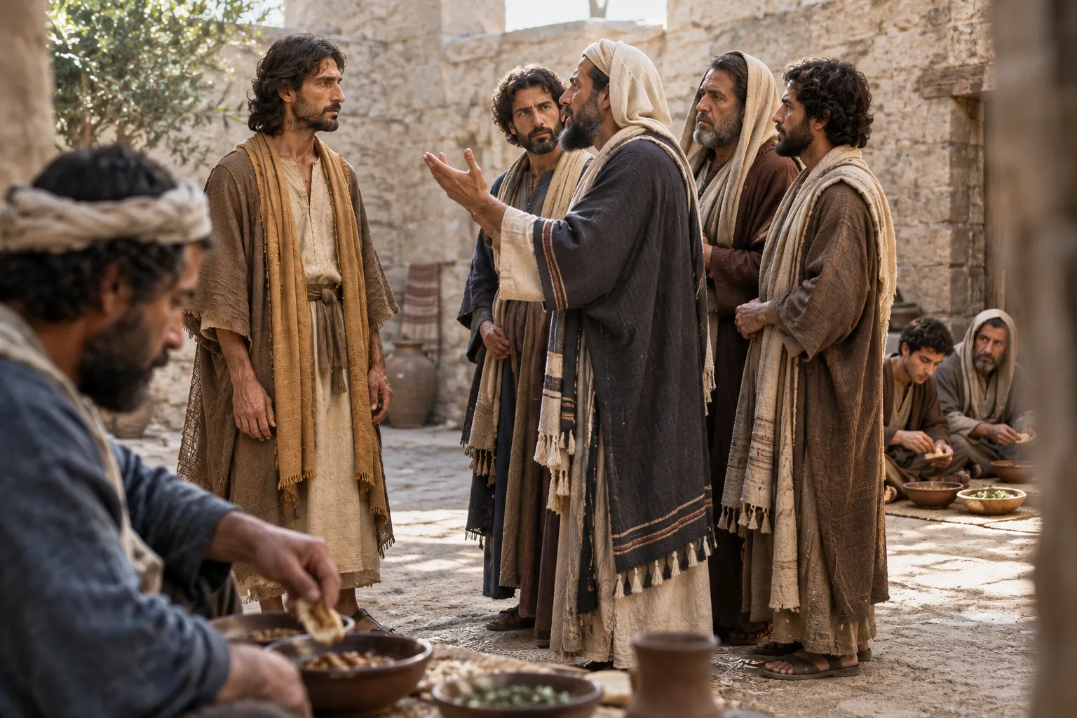 The challenge over ceremonial washing (Mark 7:1–5)