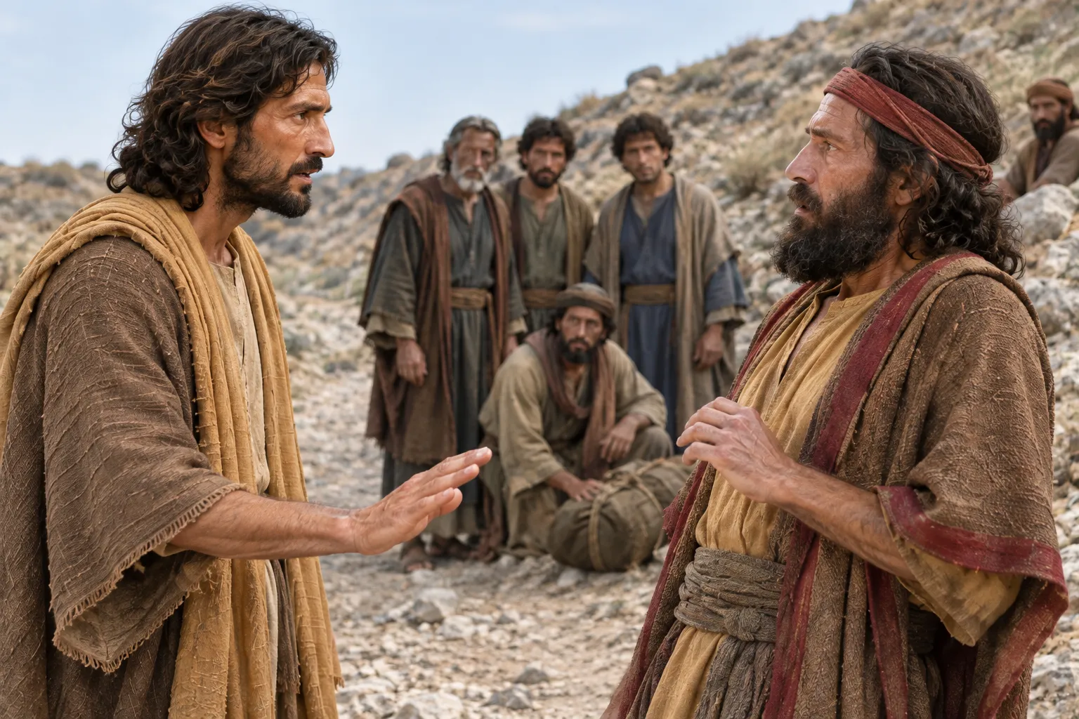 Jesus rebukes Peter (Matthew 16:21–23)