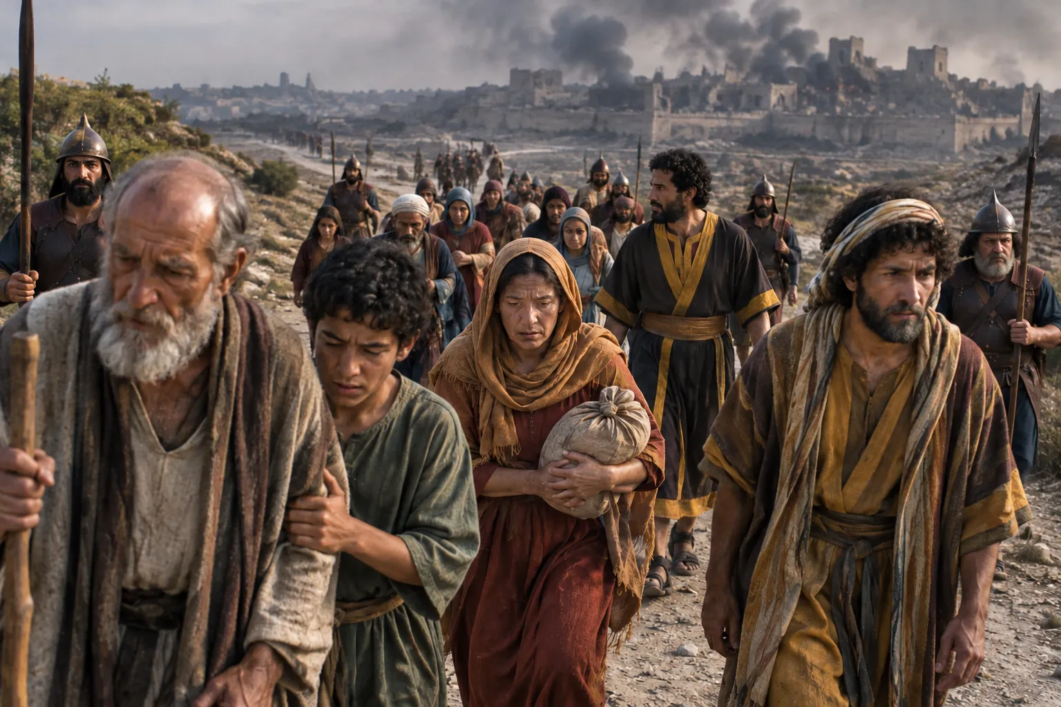 The Survivors Carried into Exile (2 Kings 25:11)