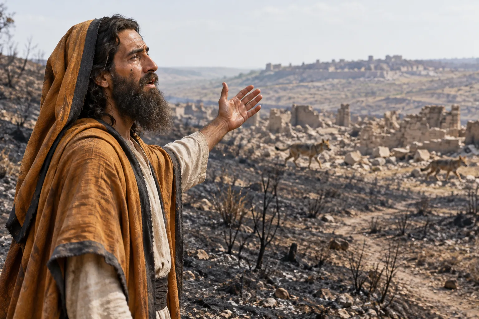 A Dirge for the Scorched Land (Jeremiah 9:10–11)