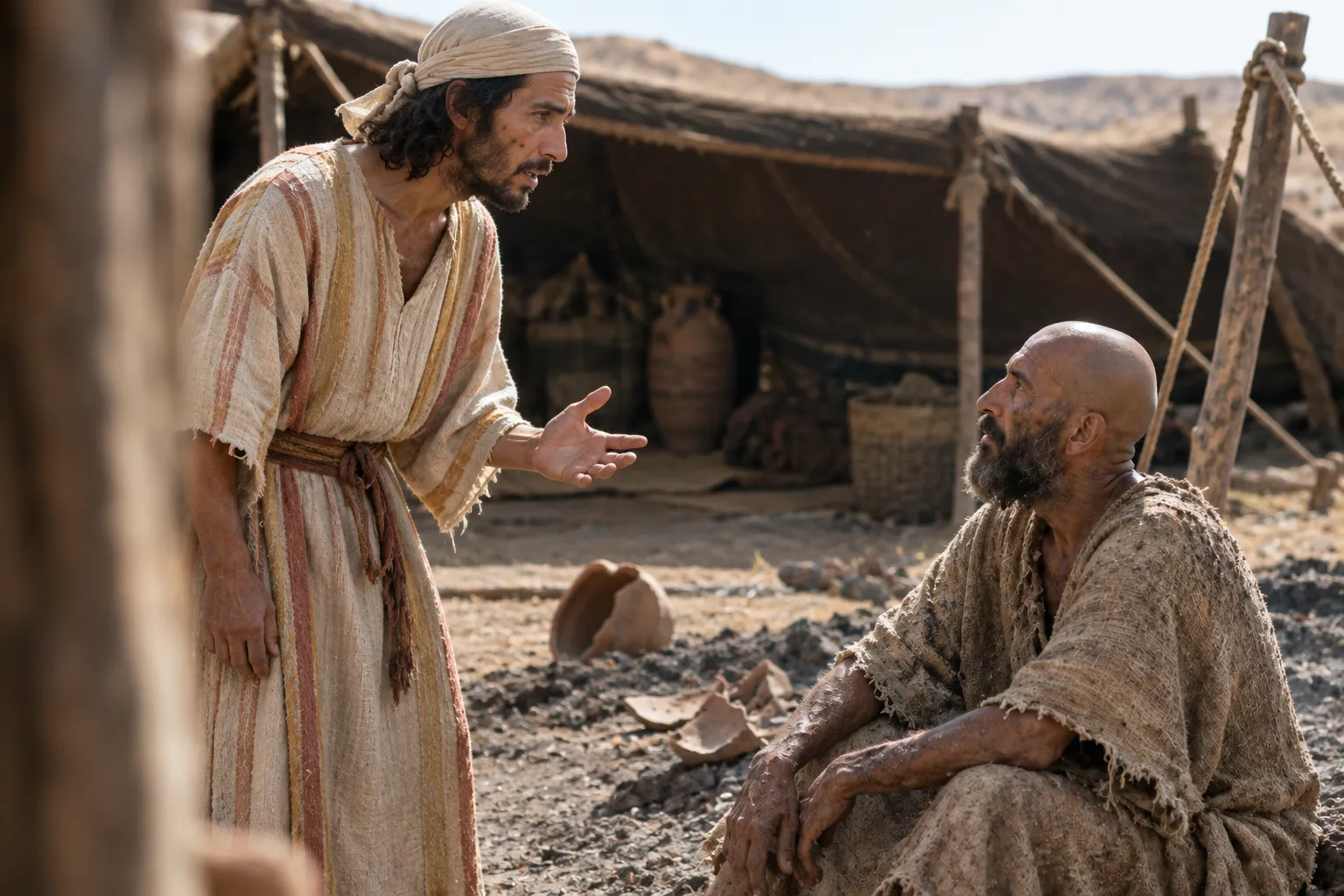 Eliphaz Answers Job (Job 22:1–5)