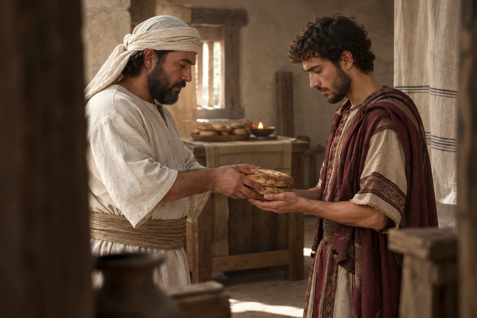 The Consecrated Bread at Nob (1 Samuel 21:1–6)