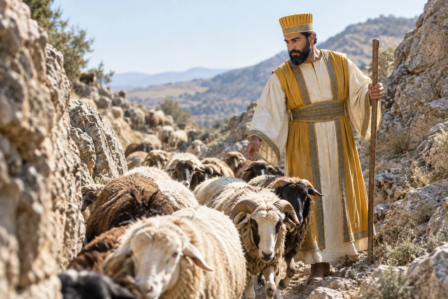 Cyrus, My shepherd (Isaiah 44:28)