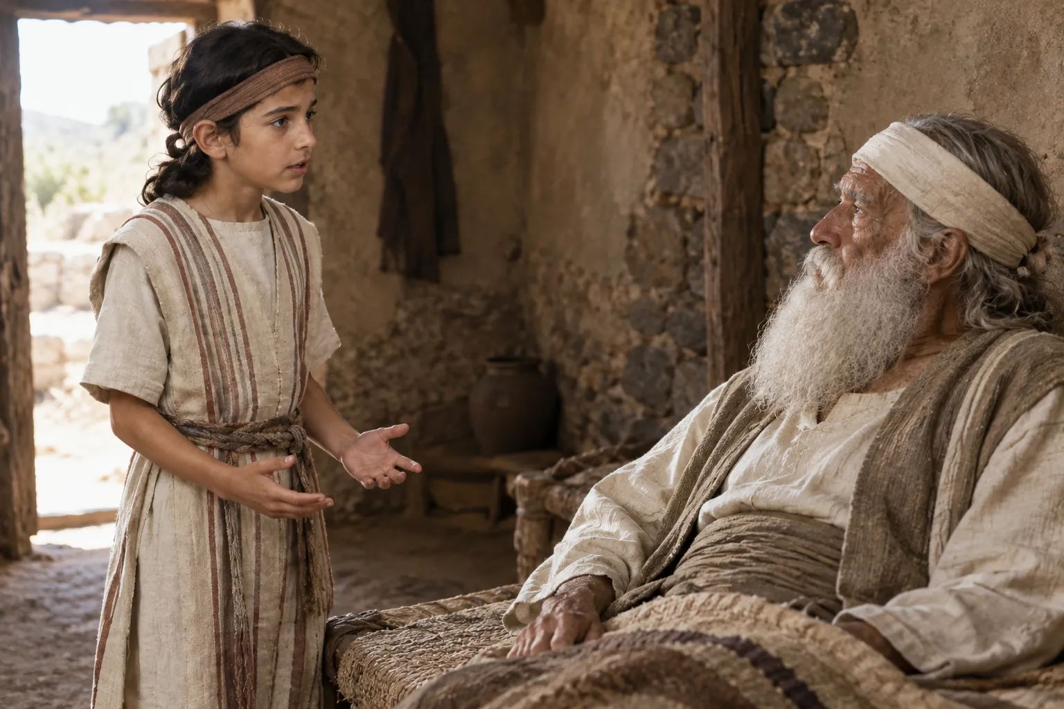 Samuel Tells Eli the Message (1 Samuel 3:16–18)