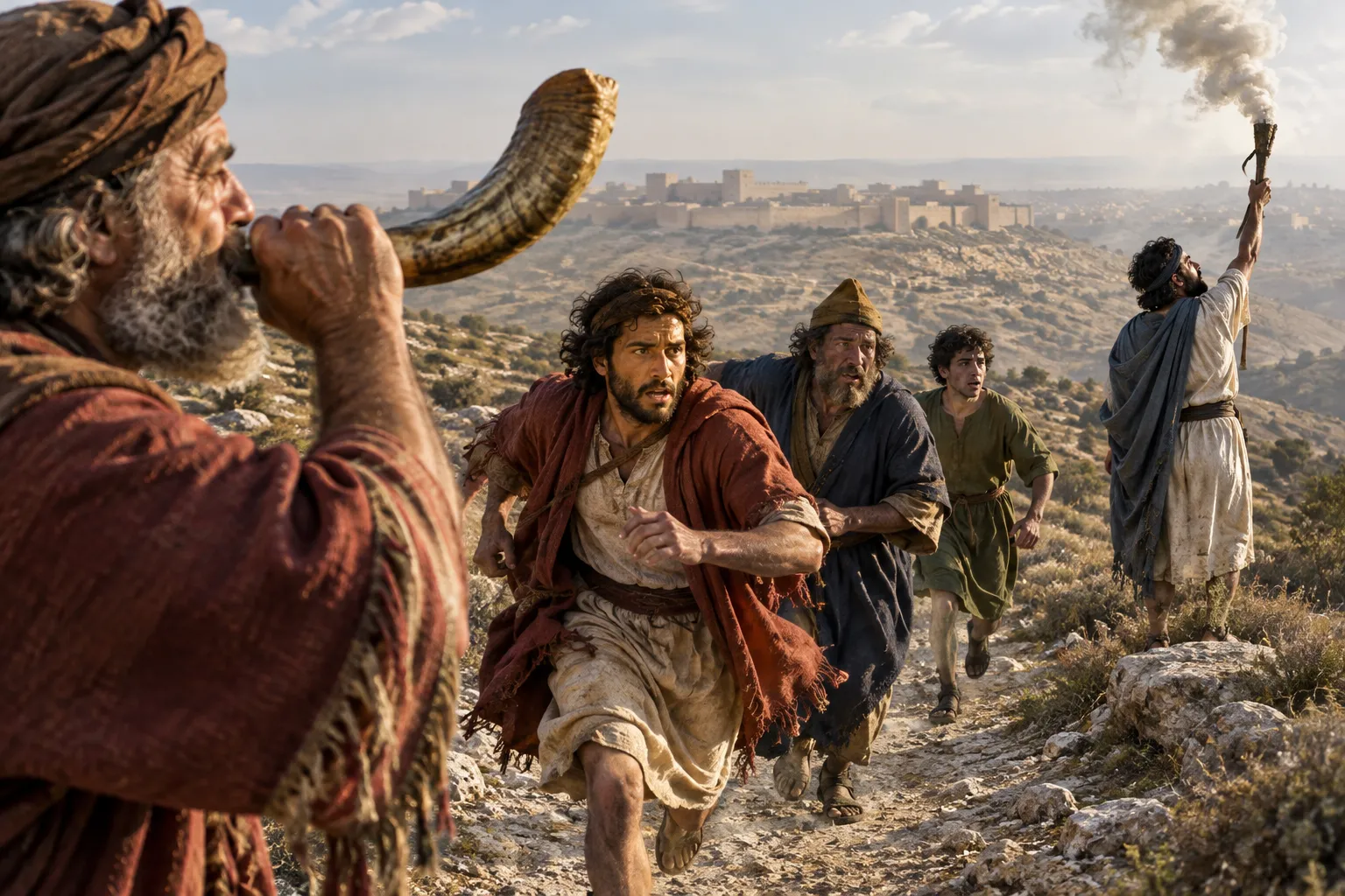 Flee from Jerusalem (Jeremiah 6:1–2)